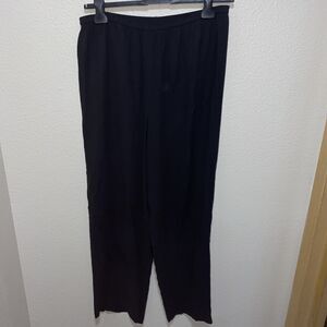 Eileen Fisher Women’s High Rise Pants Size M Black